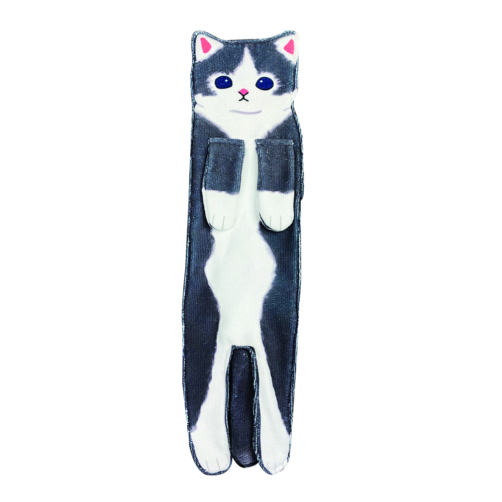【富樂屋】寵物造型毛巾（賓士貓）