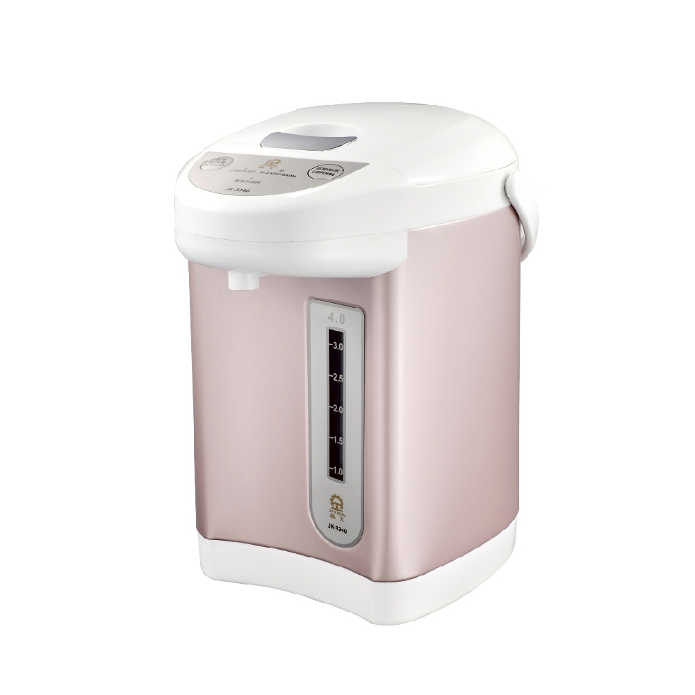 【晶工 Jinkon】4L電動熱水瓶 JK-3340