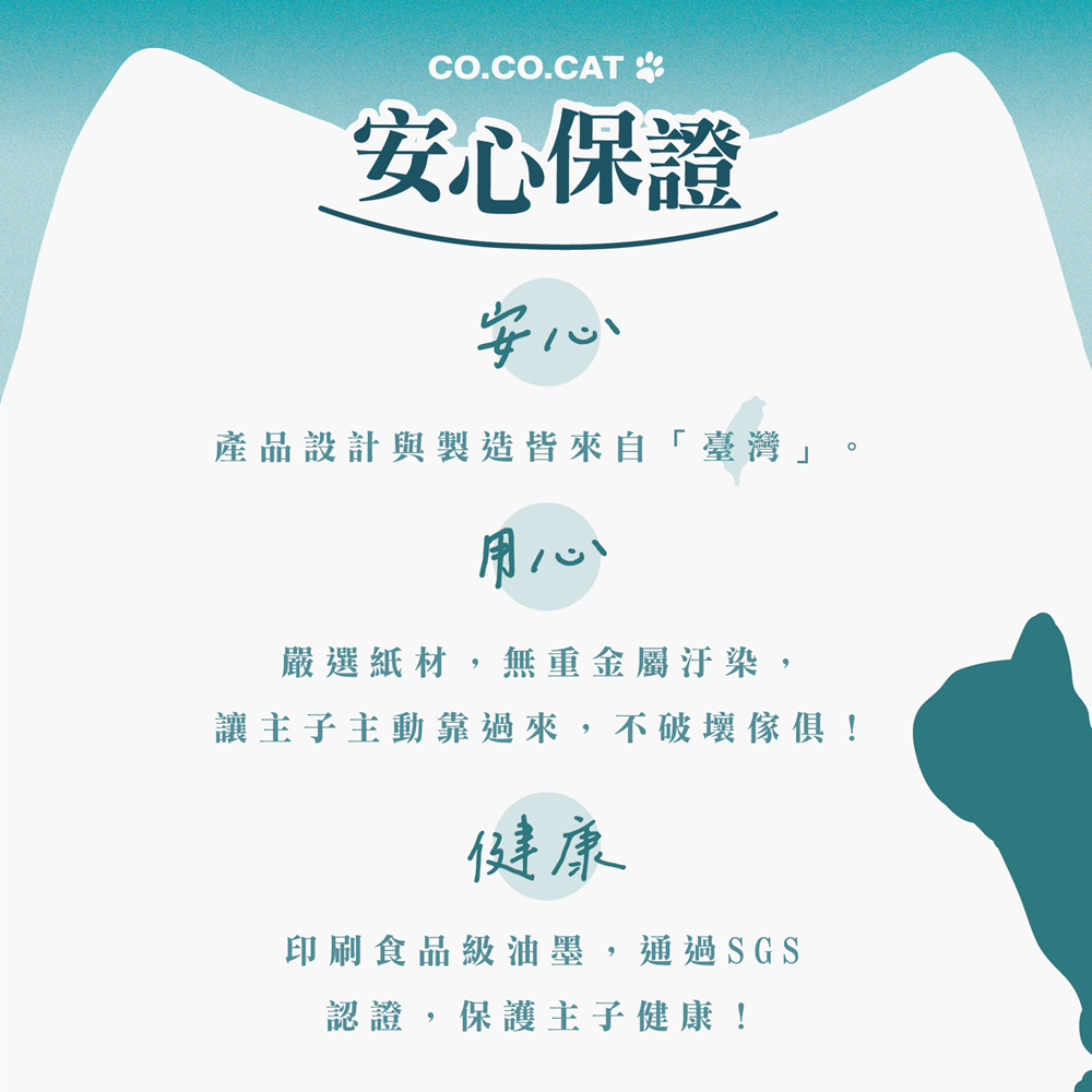 【富樂屋】酷酷貓COCOCAT 豪華大城堡 貓抓版 100%台灣製紙箱貓抓板