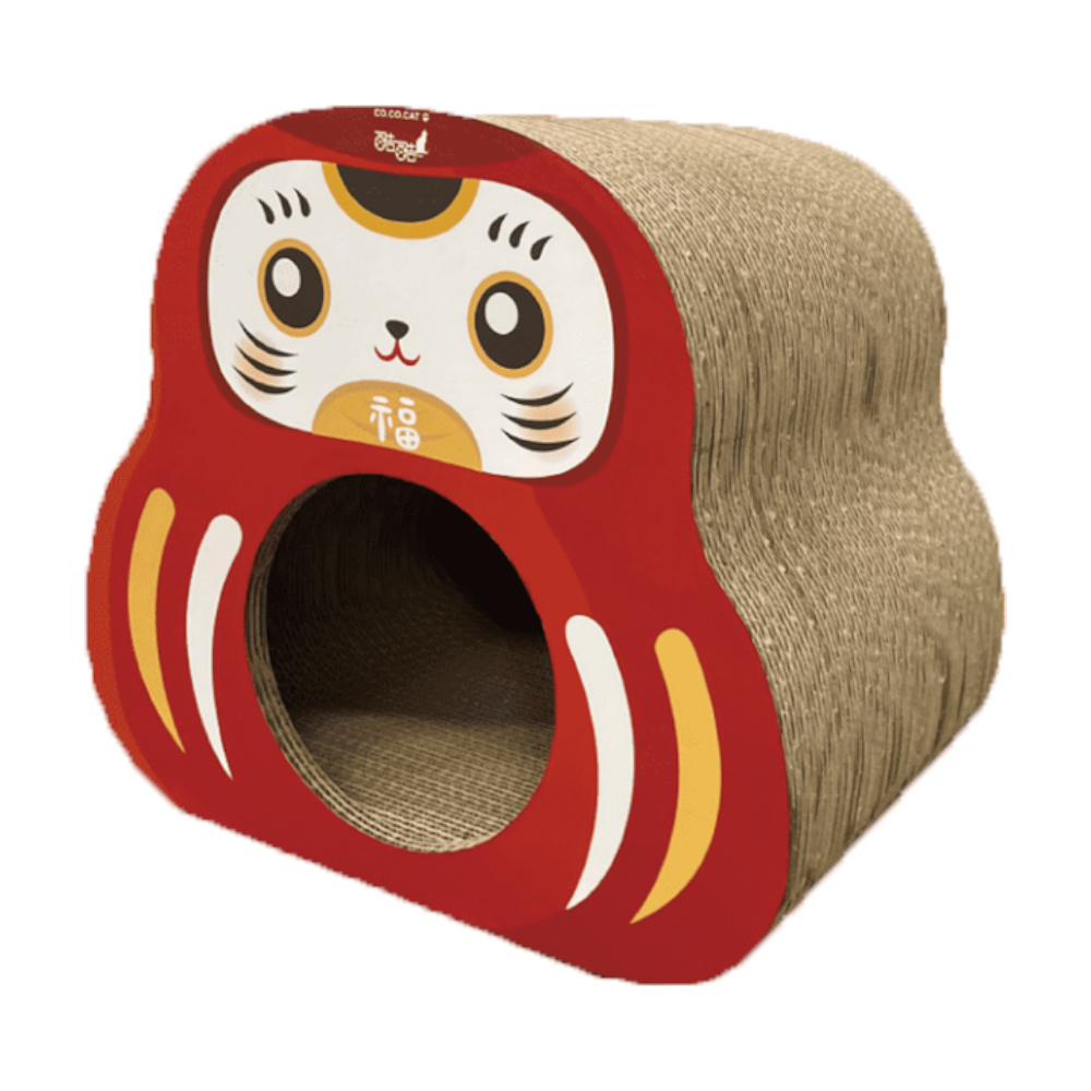 【富樂屋】酷酷貓COCOCAT 不倒喵 貓抓版 100%台灣製紙箱貓抓板