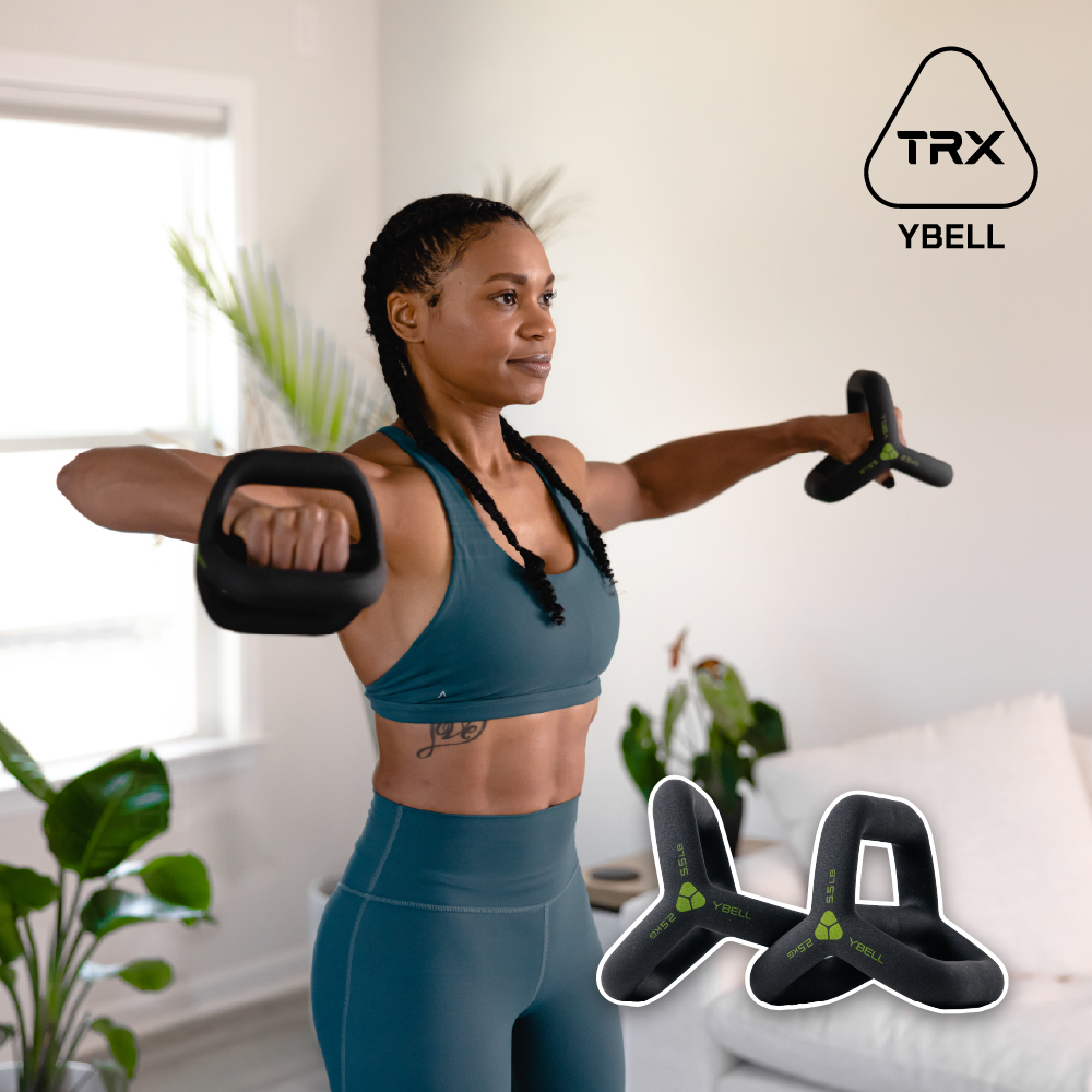 【總代理公司貨】TRX YBell ARC 3合1多功能訓練鈴 -2.5kg (2顆)